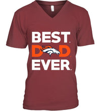 Load image into Gallery viewer, Best Denver Broncos dad ever shirt