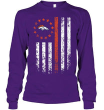 Load image into Gallery viewer, Denver Broncos american flag star shirt
