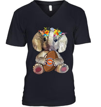 Load image into Gallery viewer, Elephant loves Denver Broncos shirt