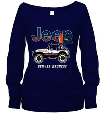 Load image into Gallery viewer, Denver Broncos jeep shirt