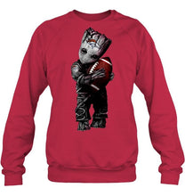 Load image into Gallery viewer, baby groot loves Denver Broncos shirt