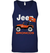 Load image into Gallery viewer, Jeep Denver Broncos fan hoodie