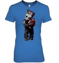 Load image into Gallery viewer, baby groot loves Denver Broncos shirt