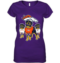 Load image into Gallery viewer, Denver Broncos Rottweilers fan shirt