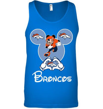 Load image into Gallery viewer, Denver Broncos Mickey shirt