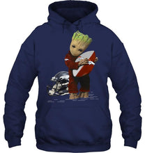 Load image into Gallery viewer, Groot loves Denver Broncos fan hoodie