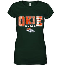 Load image into Gallery viewer, Okie dokie Denver Broncos fan shirt
