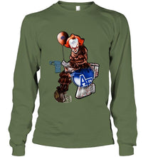 Load image into Gallery viewer, IT Boise State Broncos in toilet halloween hoodie