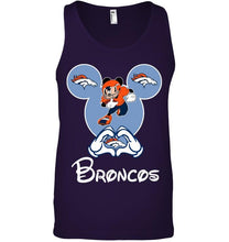 Load image into Gallery viewer, Denver Broncos Mickey shirt