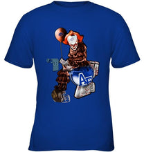 Load image into Gallery viewer, IT Boise State Broncos in toilet halloween hoodie