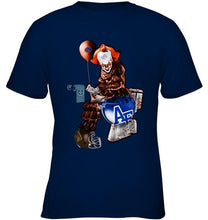 Load image into Gallery viewer, IT Boise State Broncos in toilet halloween hoodie