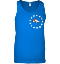 Load image into Gallery viewer, Denver Broncos american star flag shirt