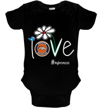 Load image into Gallery viewer, Love my Broncos Denver Broncos daisy fan shirt