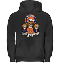 Load image into Gallery viewer, Denver Broncos Beagles fan shirt