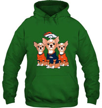 Load image into Gallery viewer, Denver Broncos Chihuahuas fan shirt