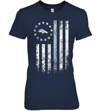 Load image into Gallery viewer, Denver Broncos american flag stars shirt