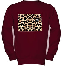 Load image into Gallery viewer, Denver Broncos Leopard State Map love shirt