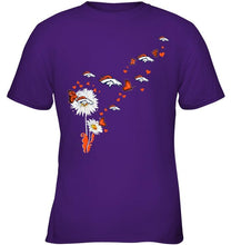 Load image into Gallery viewer, Denver Broncos daisy butterfly fan shirt