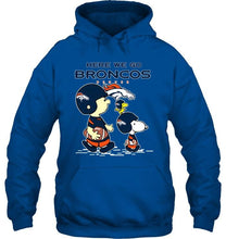 Load image into Gallery viewer, Here we go Denver Broncos snoopy shirt