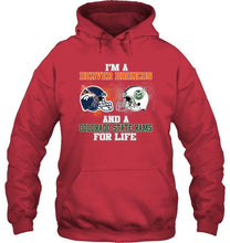 Load image into Gallery viewer, i'm a Denver Bronco and a Colorado State Ram for life shirt