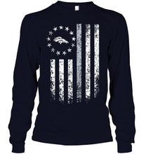 Load image into Gallery viewer, Denver Broncos american flag stars shirt