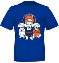 Load image into Gallery viewer, Dachshund Denver Broncos shirt