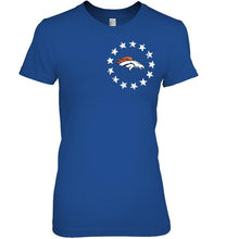 Load image into Gallery viewer, Denver Broncos american star flag shirt