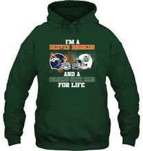 Load image into Gallery viewer, i'm a Denver Bronco and a Colorado State Ram for life shirt