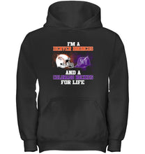 Load image into Gallery viewer, i'm a Denver Bronco and a Colorado Rockie for life shirt
