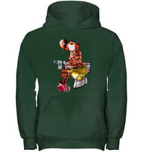 Load image into Gallery viewer, IT Denver Broncos in toilet halloween hoodie