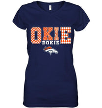 Load image into Gallery viewer, Okie dokie Denver Broncos fan shirt