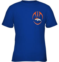 Load image into Gallery viewer, Denver Broncos American flag back shirt