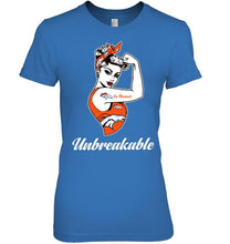 Load image into Gallery viewer, Go Denver Broncos unbreakable girl shirt