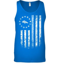 Load image into Gallery viewer, Denver Broncos american flag stars shirt