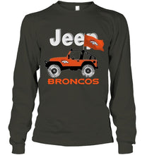 Load image into Gallery viewer, Jeep Denver Broncos fan hoodie