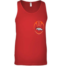 Load image into Gallery viewer, Denver Broncos American flag back shirt