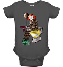 Load image into Gallery viewer, IT Western Michigan Broncos in toilet halloween hoodie