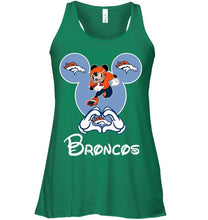 Load image into Gallery viewer, Denver Broncos Mickey shirt