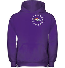 Load image into Gallery viewer, Denver Broncos american star flag shirt