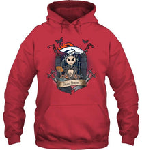 Load image into Gallery viewer, Denver Broncos Jack Skellington shirt