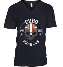 Load image into Gallery viewer, Puro Denver Broncos por vida fan shirt