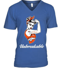 Load image into Gallery viewer, Go Denver Broncos unbreakable girl shirt