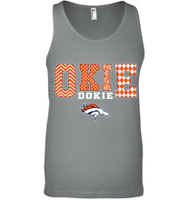 Load image into Gallery viewer, Okie dokie Denver Broncos fan shirt