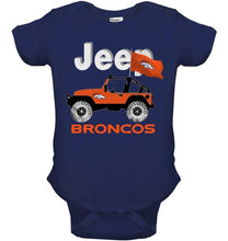 Load image into Gallery viewer, Jeep Denver Broncos fan hoodie