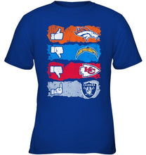 Load image into Gallery viewer, Like Denver Broncos fan shirt