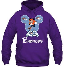 Load image into Gallery viewer, Denver Broncos Mickey shirt