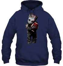 Load image into Gallery viewer, baby groot loves Denver Broncos shirt