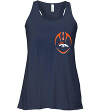 Load image into Gallery viewer, Denver Broncos American flag back shirt