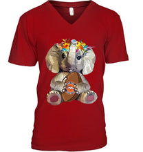 Load image into Gallery viewer, Elephant loves Denver Broncos shirt