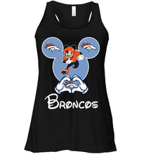 Load image into Gallery viewer, Denver Broncos Mickey shirt